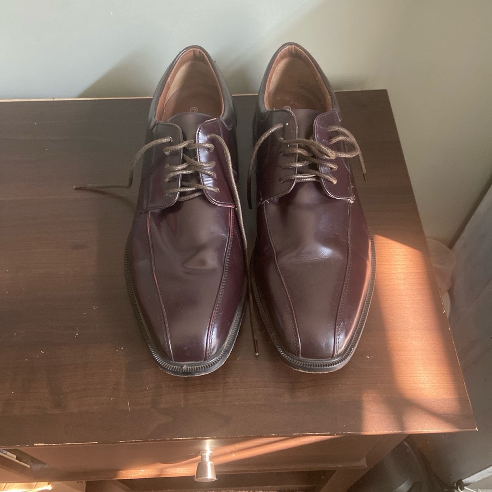 Rockport Brown Leather Oxford Shoes
